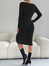 Robe pull en tricot Lyla